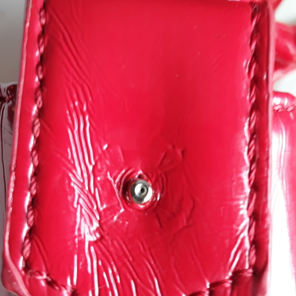 Grace Adele Red Handbag - image 7